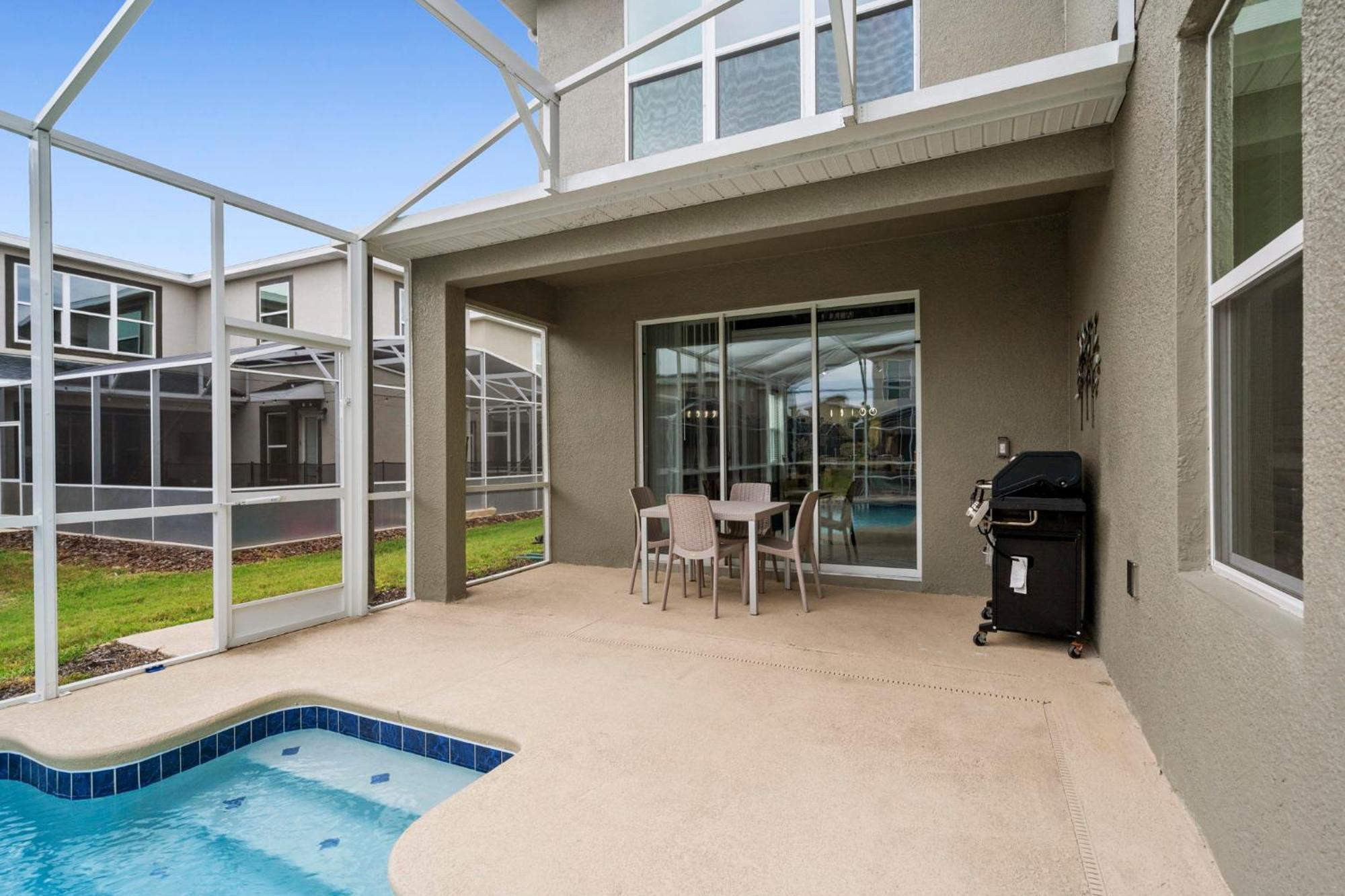 Gorgeous 5 Bd Home W Private Pool Next To Disney Kissimmee Exteriör bild