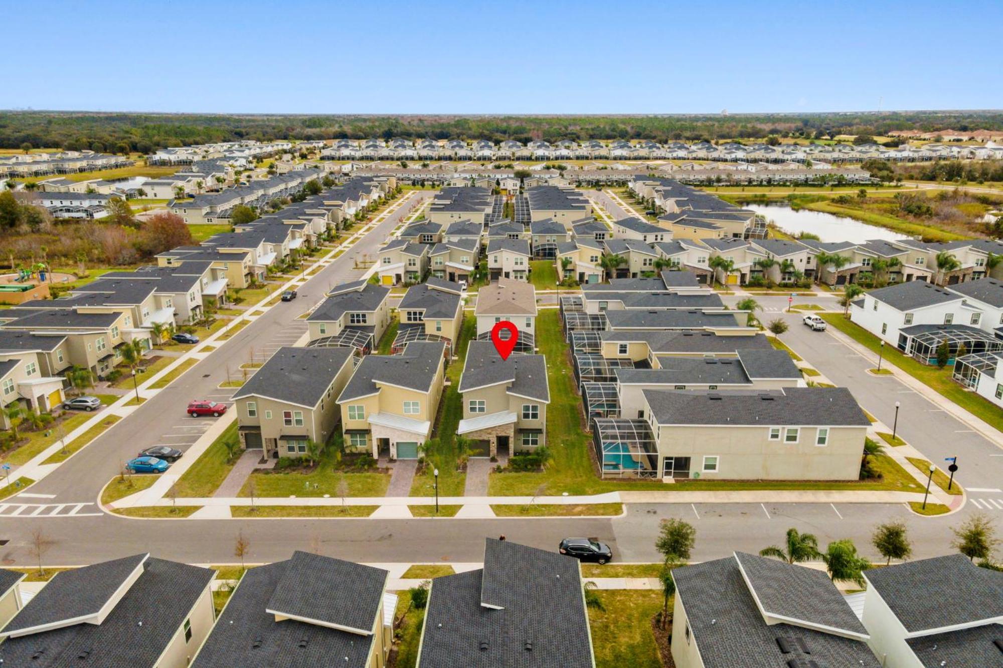 Gorgeous 5 Bd Home W Private Pool Next To Disney Kissimmee Exteriör bild